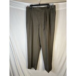 Polo University Ralph Lauren Super 120s Wool Cashmere Slacks 40x32 Ivy Classic